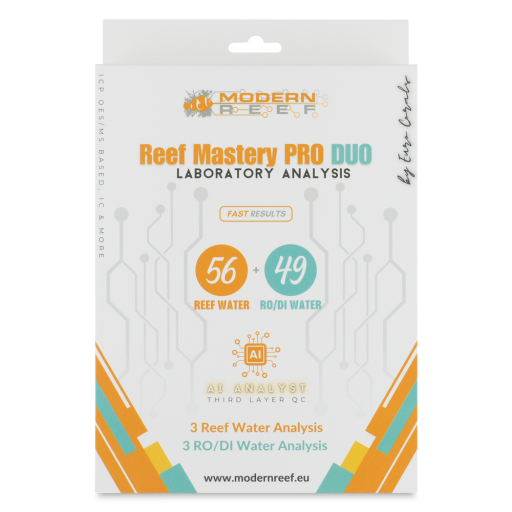 Reef Mastery PRO DUO 3-SETS (3 Reef Water Analysis Pro + 3 RO/DI Water Analysis Pro)