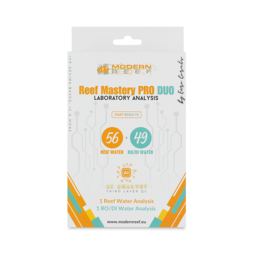 Reef Mastery PRO DUO 1-SET (1 Reef Water Analysis Pro + 1 RO/DI Water Analysis Pro)